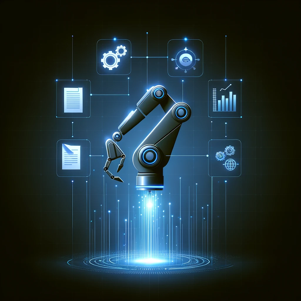 AI for Business Automation illustration